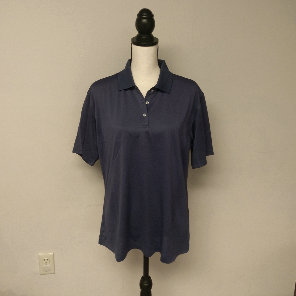 River S end men's upf30 plus jacquard polo